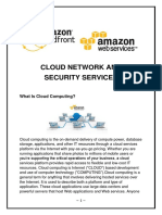 Cloud Network and Security Services: What Is Cloud Computing?