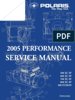 2005 Polaris 600 XC SP SNOWMOBILE Service Repair Manual PDF