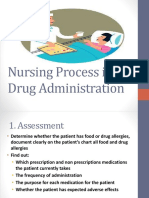 Nursing Process in Drug Administration