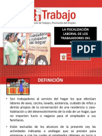 Trabajadoras Del Hogar Ministerio de Trabajo Prom D Empleo