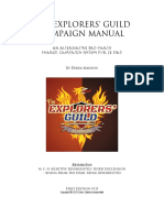 The Explorers' Guild Campaign Manual: An Alternative 3rd-Party Shared Campaign System For 5e D&D