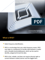 RFID - Radio-Frequency Identification: Communication Technology