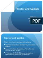 Proctor and Gamble: Karl Wezmar Williamjeet Singh Jhamb Gaurav Gurpreet Singh