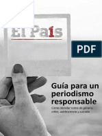 Guía para Un Periodismo Responsable - El País PDF