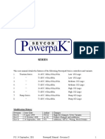 Sevcon PowerpaK (Series) Manual - With Calibrator Section