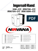 Ingersoll Rand Irn55k-Cc, Irn75k-Cc, Irn75h-Cc, Irn100h-Cc Parts Catalog (Feb 2004)