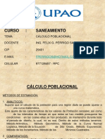 CÁLCULO POBLACIONAL (1) .Pps