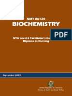 Biochemistry: NTA Level 6 Facilitator's Guide For Diploma in Nursing