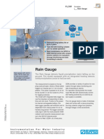 Rain-Gauge Data Sheet