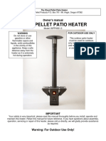 Wood Pellet Patio Heater Manual