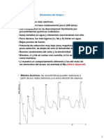 Grupos 1, 13 y 14 - Química Inorgánica 2018