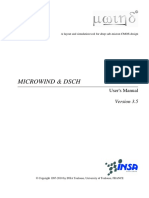 Microwind & DSCH: User's Manual