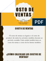 Costo de Ventas