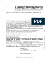 Modelos Diversos para Associações Sem Fins Lucrativos 20180530