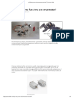¿Qué Es y Cómo Funciona Un Servomotor - Panama Hitek