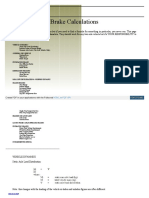 Brake Calculations: Create PDF in Your Applications With The Pdfcrowd