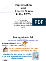 8improvisation and Creative Drama