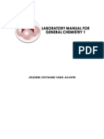 Laboratory Manual For Gen - Chem.1