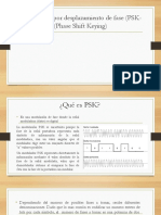 Transmisión Por Desplazamiento de Fase (PSK)