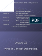 UNIT-4 Characterization and Comparison