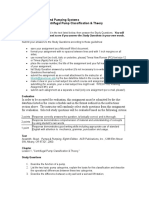 WTECH 182 Pump and Pumping Systems Assignment #1: Centrifugal Pump Classification & Theory