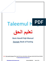 Updated Taleemul-Haq (Book of Fasting)