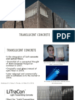  Translucent Concrete 