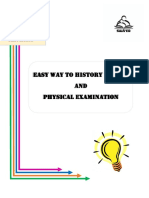 Easy Way To History Taking and Physical Examination