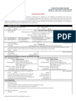 Sample Accomplished Notification Form - PCC