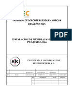 16366-EWS-ICSK-E-1004 Instalación de Membranas RO Racks