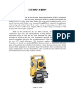 Background of Electronic Distance Measurement (EDM)