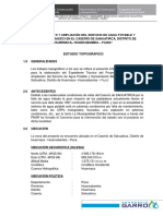 Informe Topografico PDF