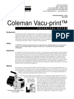 Coleman Vacu Print