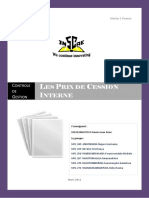 Les Prix de Cession Interne PDF