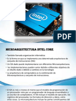 Microarquitectura INTEL