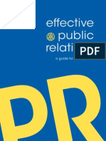 Effective Public Relations: A Guide For Rotary Clubs