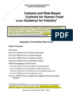 Hazard Analysis and Risk - Based Preventive Controls For Human Food Draft Guidance For Industry