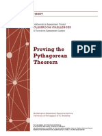 Proving The Pythagorean Theorem