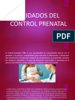 Cuidados Delcontrol Prenatal