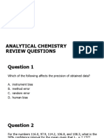 Analytical Chem Questions 2