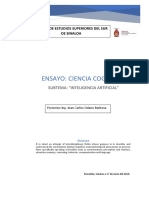 Ensayo Ciencia Cognitiva