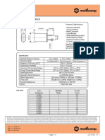 Crystal Unit - HC-49/U: Outline Drawing