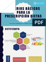 Criterios Básicos para La Prescripción Dietas