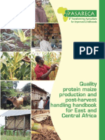 Quality Protein Maize Production and Post Harvest Handling Handbook For East and Central Africa