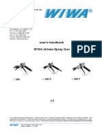 WIWA Airless Spray Guns