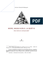 Campillo, A. - Moro, Maquiavelo, La Boétie. Una Lectura Comparada