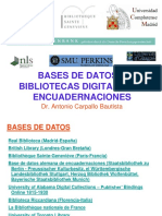 Bases de Datos y Galerias de Encuadernaciones Artísticas