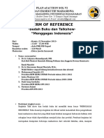 TOR Pembicara Menggagas Indonesia