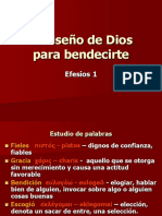 El Diseño de Dios para Bendecirte Efesios 1