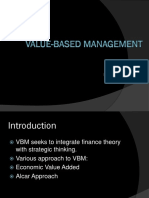 Value-Based Management